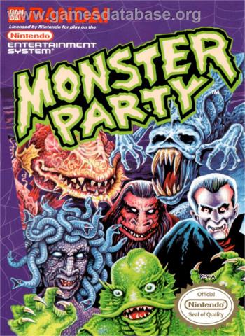 Cover Monster Party for NES